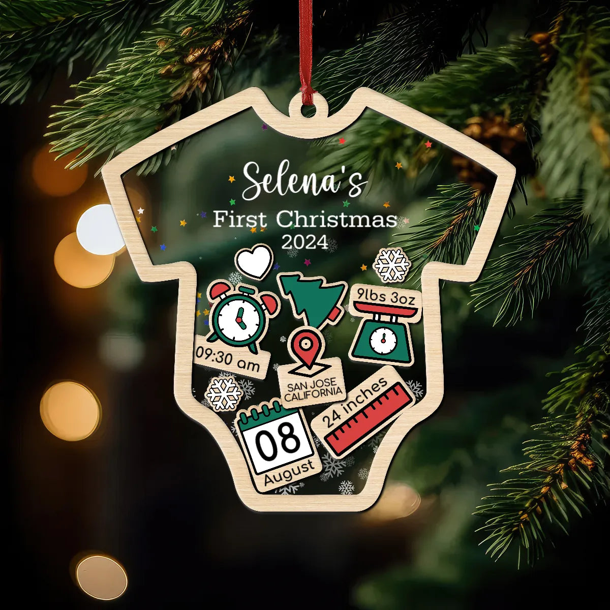 Custom Baby’s First Christmas 2025 Ver .2 – Personalized Shaker Ornament – Customized Baby Name, New 1st Baby Gift, Baby Keepsake, 4D Shake Babies Custom Baby’s First Christmas 2025 Ver .2 – Personalized Shaker Ornament – Customized Baby Name, New 1st Baby Gift, Baby Keepsake, 4D Shake Babies