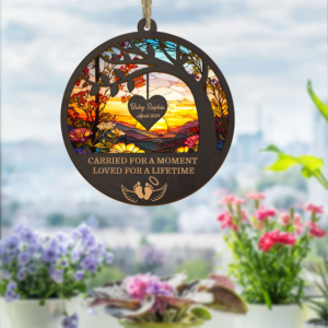 Personalized Baby Memorial Ornament, Baby Memorial Suncatcher, Infant Loss Gift, Miscarriage Ornament, Sympathy Gift 1 il fullxfull.6083851087 7x2j.png