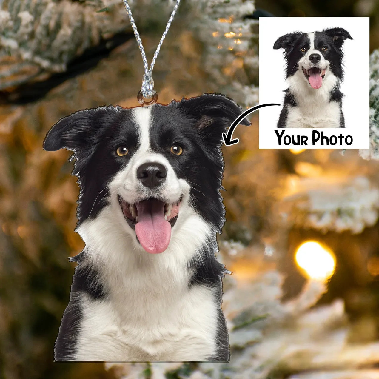 Personalized Dog Photo Ornament, Christmas Gifts, Memorial Gifts, Dog Lover Gifts, Pet Owner Gifts, Custom Christmas Picture Ornament Personalized Dog Photo Ornament, Christmas Gifts, Memorial Gifts, Dog Lover Gifts, Pet Owner Gifts, Custom Christmas Picture Ornament