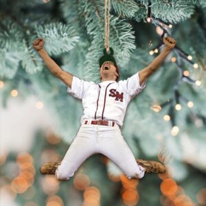 Custom Baseball Photo Ornament - Personalized Christmas Gift for Baseball Player - Baseball Lovers | Christmas Decor 2 b 4.jpg