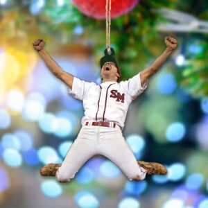 Custom Baseball Photo Ornament - Personalized Christmas Gift for Baseball Player - Baseball Lovers | Christmas Decor 4 b 3.jpg