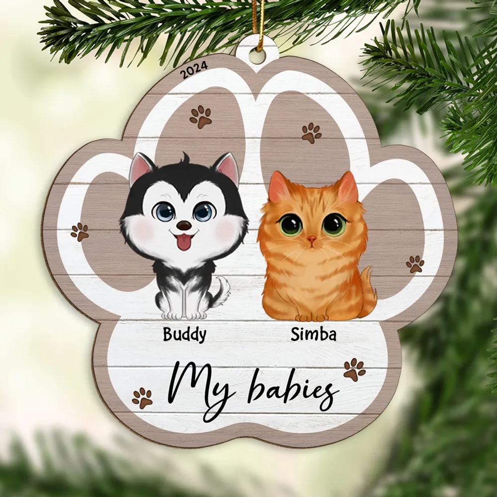 Merry Christmas Pet Lover – Personalized Wood Ornament – Christmas Gift for Dog Lovers, Cat Lovers, Pet Lovers Merry Christmas Pet Lover – Personalized Wood Ornament – Christmas Gift for Dog Lovers, Cat Lovers, Pet Lovers
