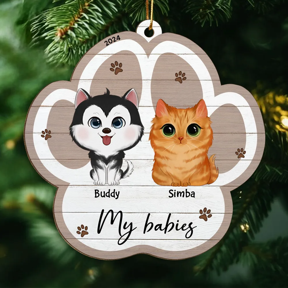 Merry Christmas Pet Lover – Personalized Wood Ornament – Christmas Gift for Dog Lovers, Cat Lovers, Pet Lovers Merry Christmas Pet Lover – Personalized Wood Ornament – Christmas Gift for Dog Lovers, Cat Lovers, Pet Lovers