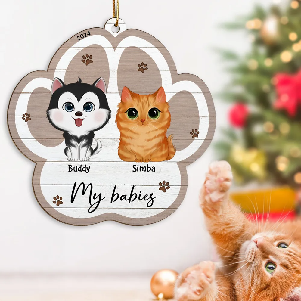 Merry Christmas Pet Lover – Personalized Wood Ornament – Christmas Gift for Dog Lovers, Cat Lovers, Pet Lovers Merry Christmas Pet Lover – Personalized Wood Ornament – Christmas Gift for Dog Lovers, Cat Lovers, Pet Lovers