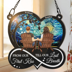 You & Me We Got This Till Our Last Breath Couple - Personalized Window Hanging Suncatcher Ornament - Gift For Her/Him, Husband/Wife, Couples on Anniversary, Valentine's Day 4 You Me We Got This Till Our Last Breath 5.png