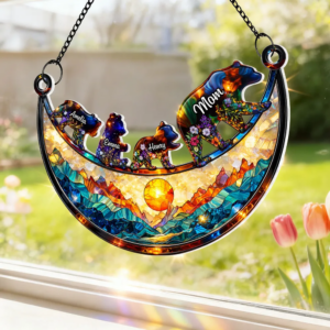 Custom Mama Bear - Personalized Window Hanging Suncatcher Ornament - Mother's Day Gift For Mom, Mama, Mommy 3 MamaBear7 2aa47e8a 029c 4917 ac95 73e92b88ebf9.png