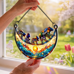 Custom Mama Bear - Personalized Window Hanging Suncatcher Ornament - Mother's Day Gift For Mom, Mama, Mommy 5 MamaBear3 56b975e9 9fe6 4156 8bd8 d8337c11ac86.png