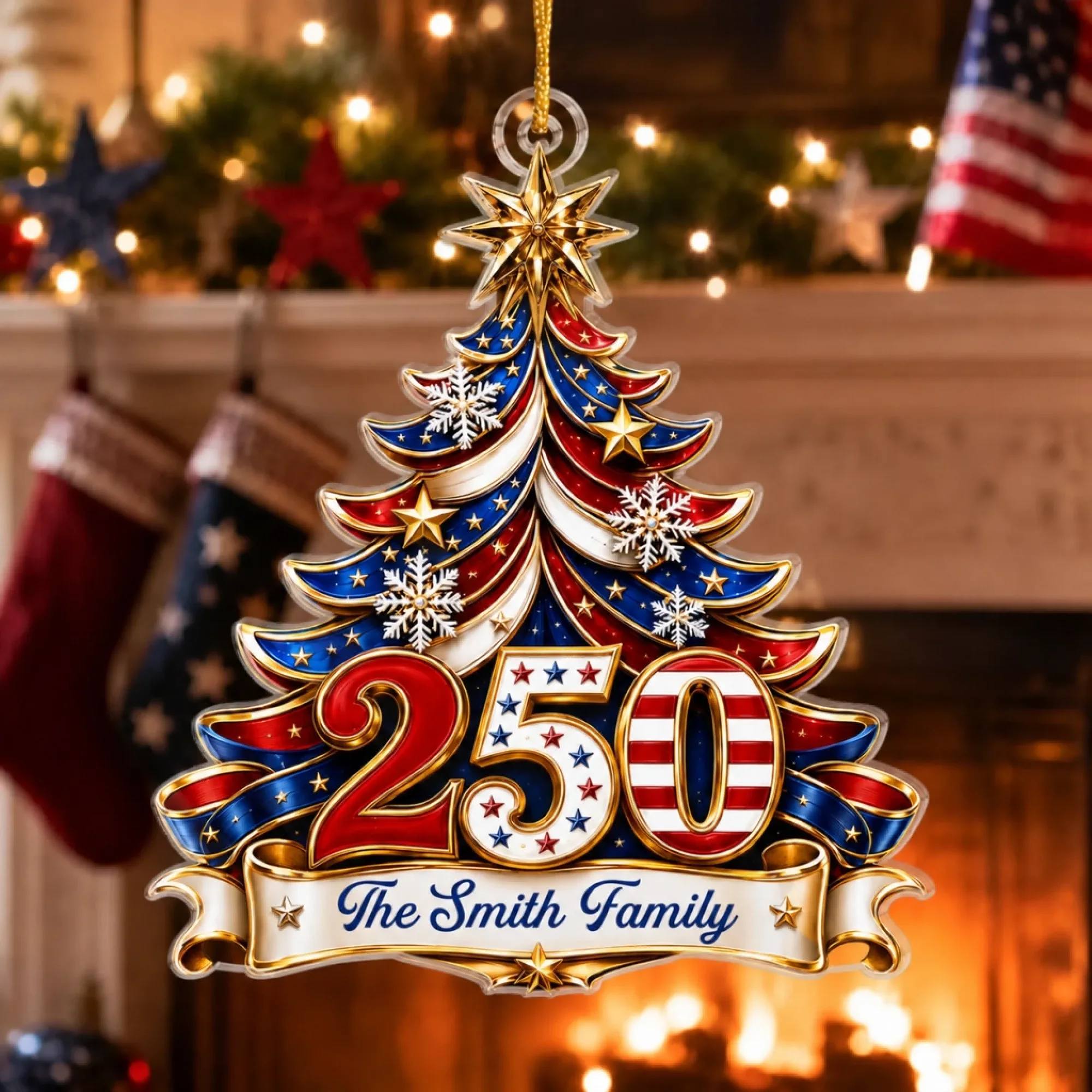 Celebrating Freedom Together – Personalized Custom Shaped Acrylic Ornament – America 250th Anniversary Christmas Gifts For Mom, Dad, Brother, Sister Celebrating Freedom Together – Personalized Custom Shaped Acrylic Ornament – America 250th Anniversary Christmas Gifts For Mom, Dad, Brother, Sister