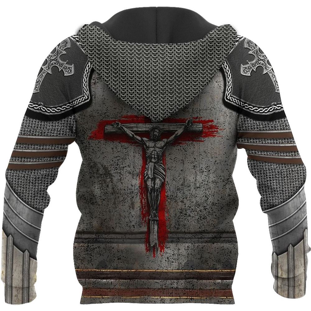 Knight Armor Of God 3D Hoodie For Man And Women, Jesus Printed 3D Hoodie Knight Armor Of God 3D Hoodie For Man And Women, Jesus Printed 3D Hoodie