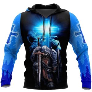 Jesus Christ Lion Blue Cross Child Of God Man Of Faith Warrior Of Christ God 3D Hoodie For Man And Women Jesus Printed 3D Hoodie 2 dh6ivv.jpg
