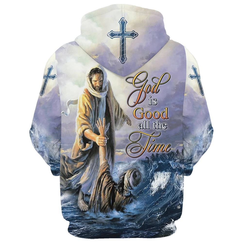 Jesus Peter Walking On Water 3D Hoodie God Is Good All The Time Hoodies Jesus Hoodie, God 3D Printed Hoodie, Christian Apparel Hoodies Jesus Peter Walking On Water 3D Hoodie God Is Good All The Time Hoodies Jesus Hoodie, God 3D Printed Hoodie, Christian Apparel Hoodies