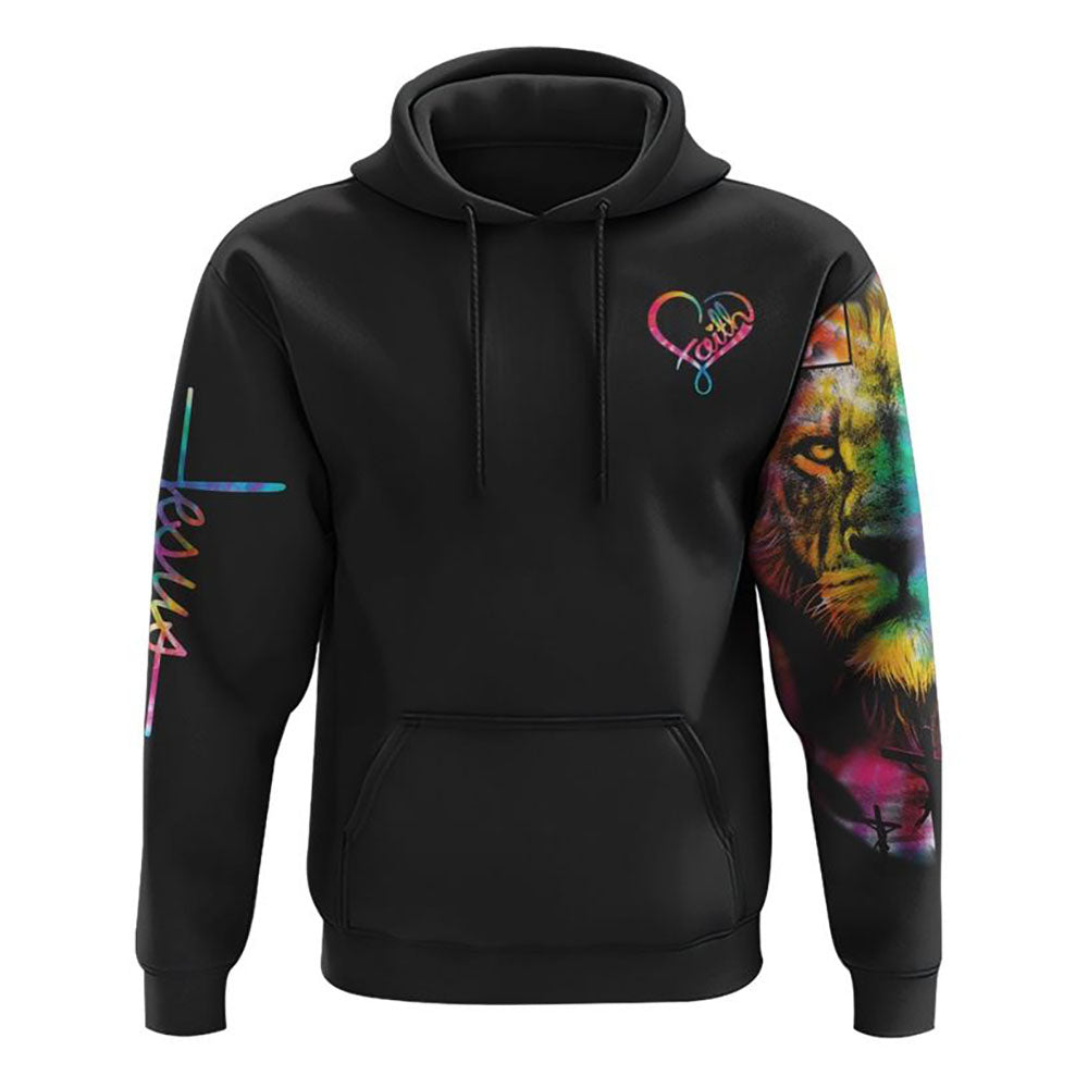 Way Maker Miracle Worker Promise Keeper Life In The Darkness Colorful Lion Wings All Over Print 3D Hoodie, Christian Hoodie, Bible Verse Shirt Way Maker Miracle Worker Promise Keeper Life In The Darkness Colorful Lion Wings All Over Print 3D Hoodie, Christian Hoodie, Bible Verse Shirt