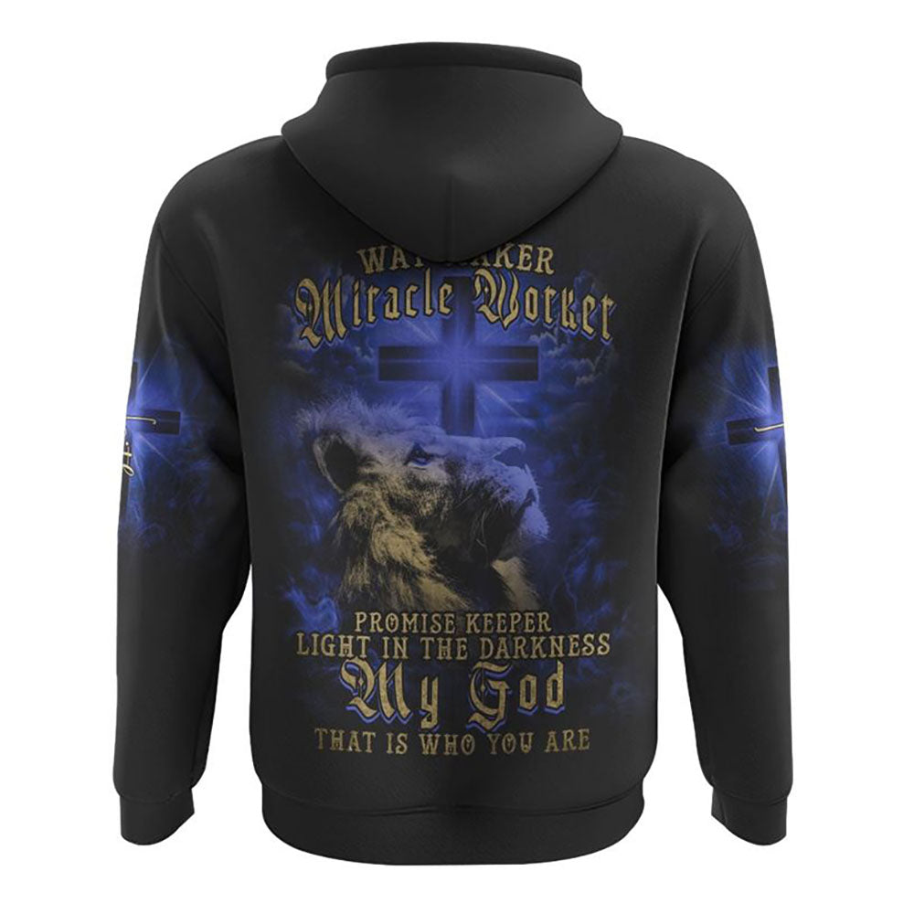 Way Maker Miracle Worker Promise Keeper All Over Print 3D Hoodie, Christian Hoodie, Christian Sweatshirt, Bible Verse Shirt Way Maker Miracle Worker Promise Keeper All Over Print 3D Hoodie, Christian Hoodie, Christian Sweatshirt, Bible Verse Shirt