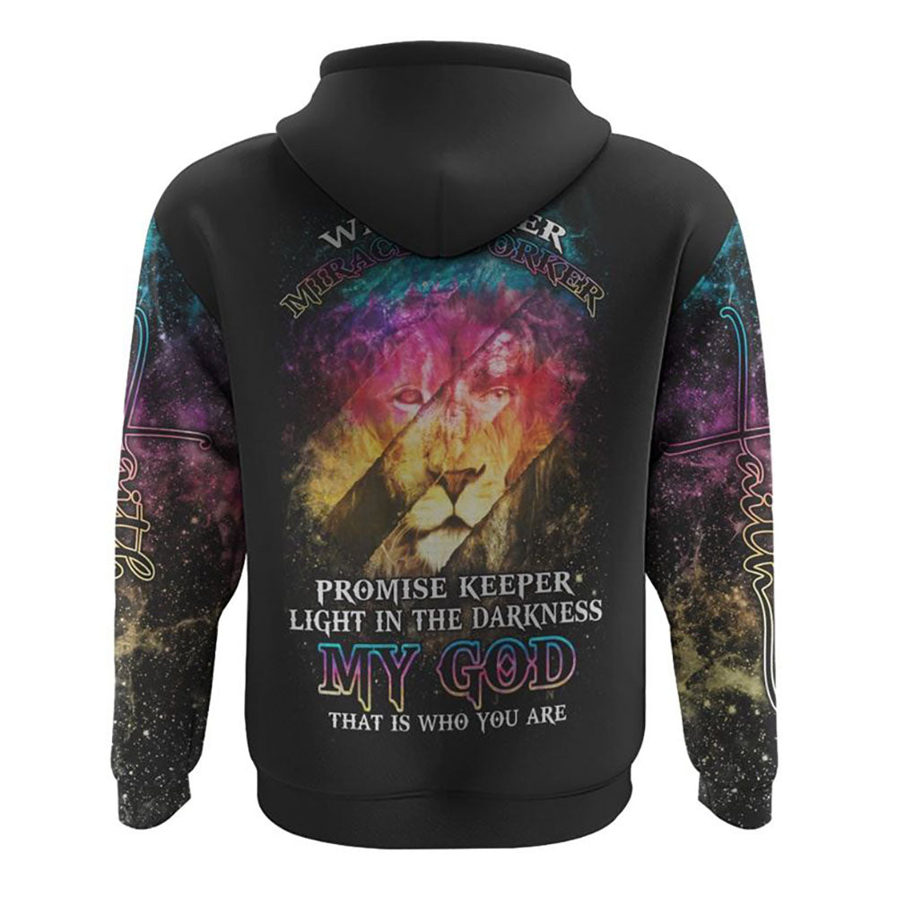 Way Maker Miracle Worker Lion Inside Art Colorful All Over Print 3D Hoodie, Christian Hoodie, Christian Sweatshirt, Bible Verse Shirt Way Maker Miracle Worker Lion Inside Art Colorful All Over Print 3D Hoodie, Christian Hoodie, Christian Sweatshirt, Bible Verse Shirt