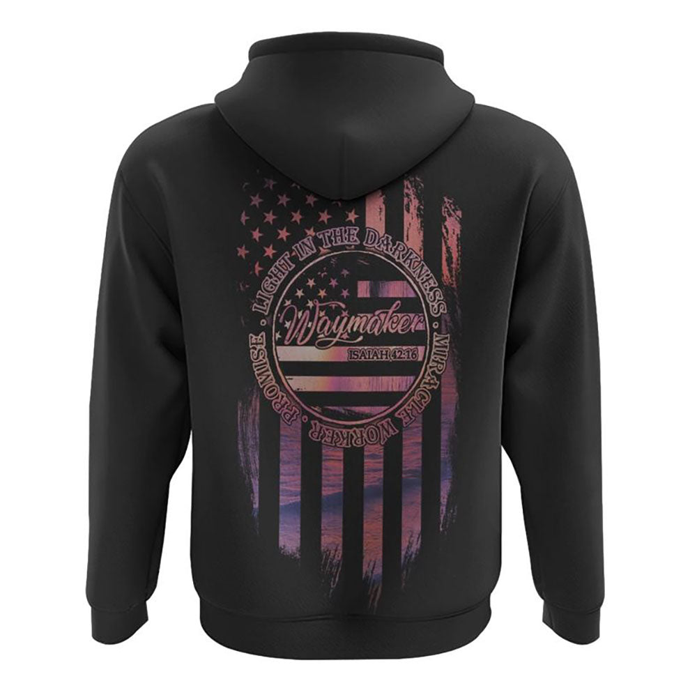 Way Maker Miracle Worker Flag Beach All Over Print 3D Hoodie, Christian Hoodie, Christian Sweatshirt, Bible Verse Shirt Way Maker Miracle Worker Flag Beach All Over Print 3D Hoodie, Christian Hoodie, Christian Sweatshirt, Bible Verse Shirt