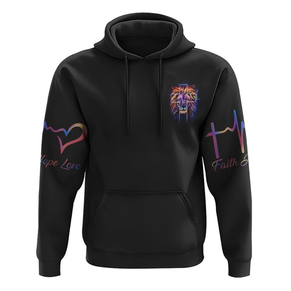 Way Maker Miracle Worker Colorful Lion Faith Heart Beat All Over Print 3D Hoodie, Christian Hoodie, Christian Sweatshirt, Bible Verse Shirt Way Maker Miracle Worker Colorful Lion Faith Heart Beat All Over Print 3D Hoodie, Christian Hoodie, Christian Sweatshirt, Bible Verse Shirt