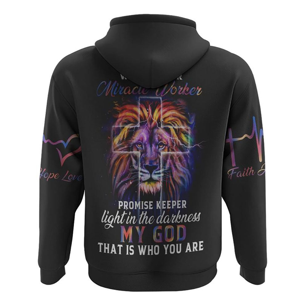 Way Maker Miracle Worker Colorful Lion Faith Heart Beat All Over Print 3D Hoodie, Christian Hoodie, Christian Sweatshirt, Bible Verse Shirt Way Maker Miracle Worker Colorful Lion Faith Heart Beat All Over Print 3D Hoodie, Christian Hoodie, Christian Sweatshirt, Bible Verse Shirt