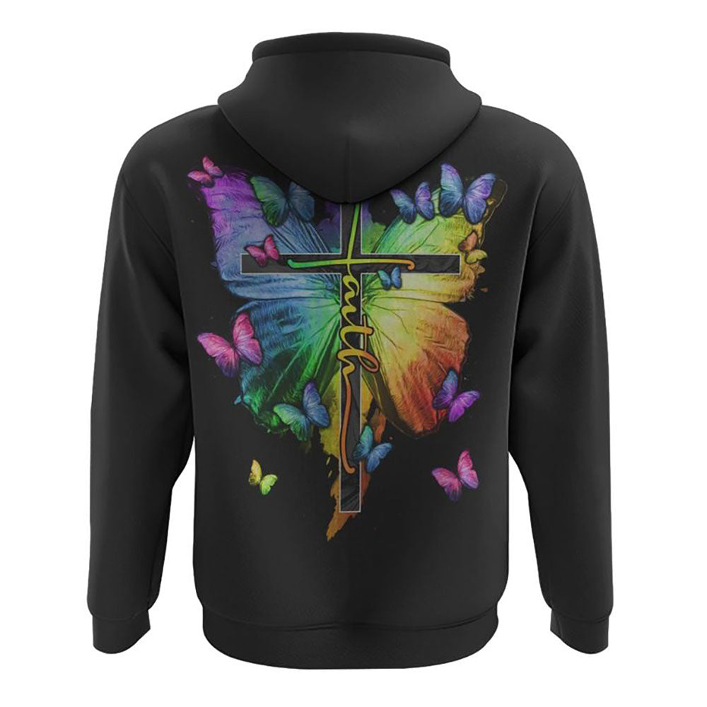 Way Maker Miracle Worker Colorful Butterfly All Over Print 3D Hoodie, Christian Hoodie, Christian Sweatshirt, Bible Verse Shirt Way Maker Miracle Worker Colorful Butterfly All Over Print 3D Hoodie, Christian Hoodie, Christian Sweatshirt, Bible Verse Shirt