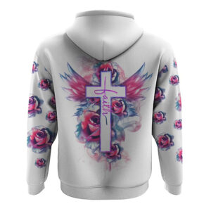 Watercolor Rose Faith Cross White All Over Print 3D Hoodie, Christian Hoodie, Christian Sweatshirt, Bible Verse Shirt 1 Watercolor Rose Faith Cross White All Over Print 3D Hoodie Christian Hoodie Christian Sweatshirt Bible Verse Shirt 2 pciixr.jpg