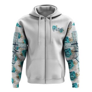 Turquoise Rose Faith All Over Print 3D Hoodie Christian Hoodie Christian Sweatshirt Bible Verse Shirt 3 yceghf.jpg