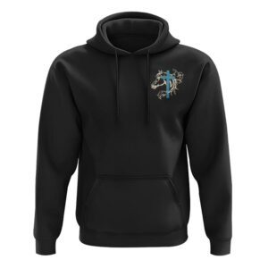 This Girl Runs On Jesus And Horses Cross All Over Print 3D Hoodie, Christian Hoodie, Christian Sweatshirt, Bible Verse Shirt