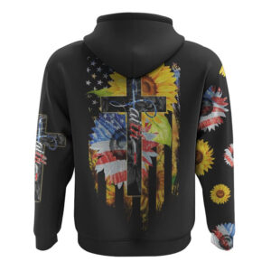 Sunflower America Faith Flag All Over Print 3D Hoodie Christian Hoodie Christian Sweatshirt Bible Verse Shirt 2 si7ppf.jpg
