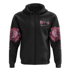 Rose Wood Cross Butterfly All Over Print 3D Hoodie Christian Hoodie Christian Sweatshirt Bible Verse Shirt 3 tgelu8.jpg