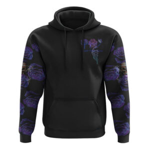 Rose Butterfly Water All Over Print 3D Hoodie, Christian Hoodie, Christian Sweatshirt, Bible Verse Shirt