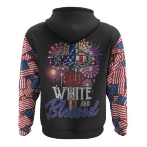 Red White And Blessed America Cross Independence Day All Over Print 3D Hoodie Christian Hoodie Christian Sweatshirt Bible Verse Shirt 2 qbrjc2.jpg