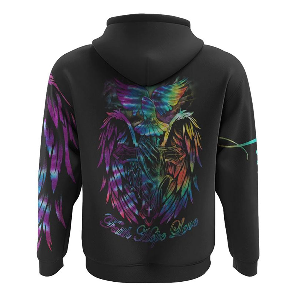 Praying Hand Dove All Over Print 3D Hoodie, Christian Hoodie, Christian Sweatshirt, Bible Verse Shirt Praying Hand Dove All Over Print 3D Hoodie, Christian Hoodie, Christian Sweatshirt, Bible Verse Shirt