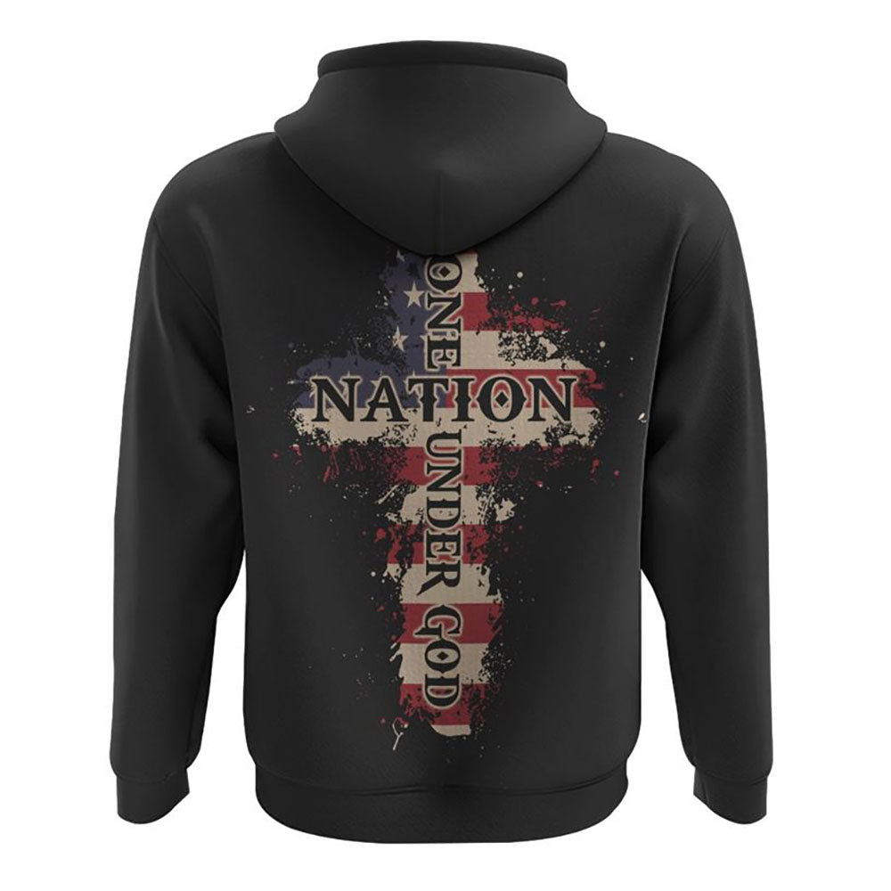 One Nation Under God Watercolor Flag All Over Print 3D Hoodie, Christian Hoodie, Christian Sweatshirt, Bible Verse Shirt One Nation Under God Watercolor Flag All Over Print 3D Hoodie, Christian Hoodie, Christian Sweatshirt, Bible Verse Shirt