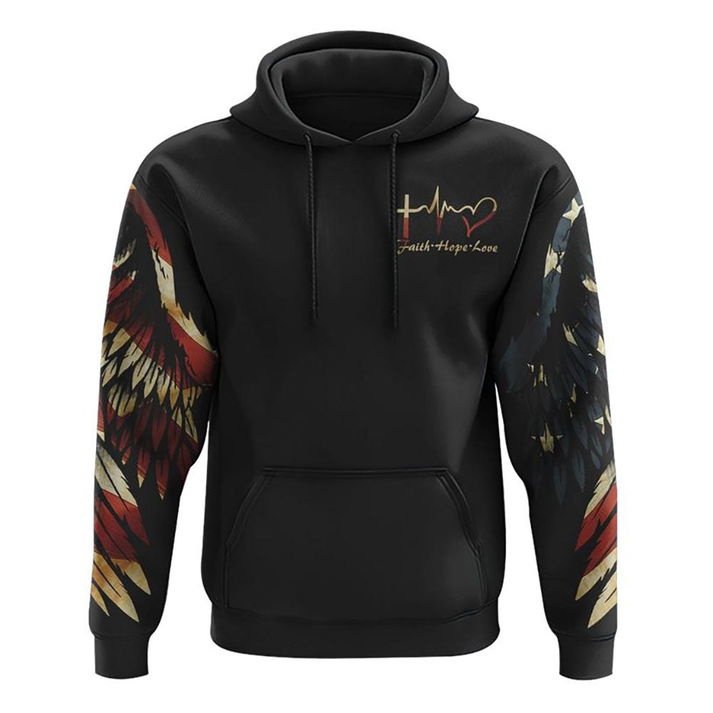 One Nation Under God New Version American Flag All Over Print 3D Hoodie, Christian Hoodie, Christian Sweatshirt, Bible Verse Shirt One Nation Under God New Version American Flag All Over Print 3D Hoodie, Christian Hoodie, Christian Sweatshirt, Bible Verse Shirt