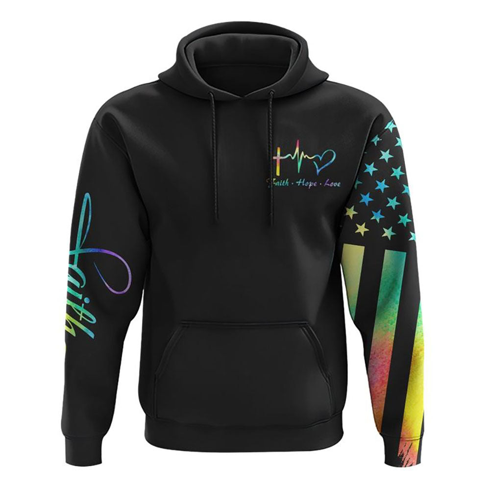 My God That Is Who You Are Colorful Jesus Painting All Over Print 3D Hoodie, Christian Hoodie, Christian Sweatshirt, Bible Verse Shirt My God That Is Who You Are Colorful Jesus Painting All Over Print 3D Hoodie, Christian Hoodie, Christian Sweatshirt, Bible Verse Shirt