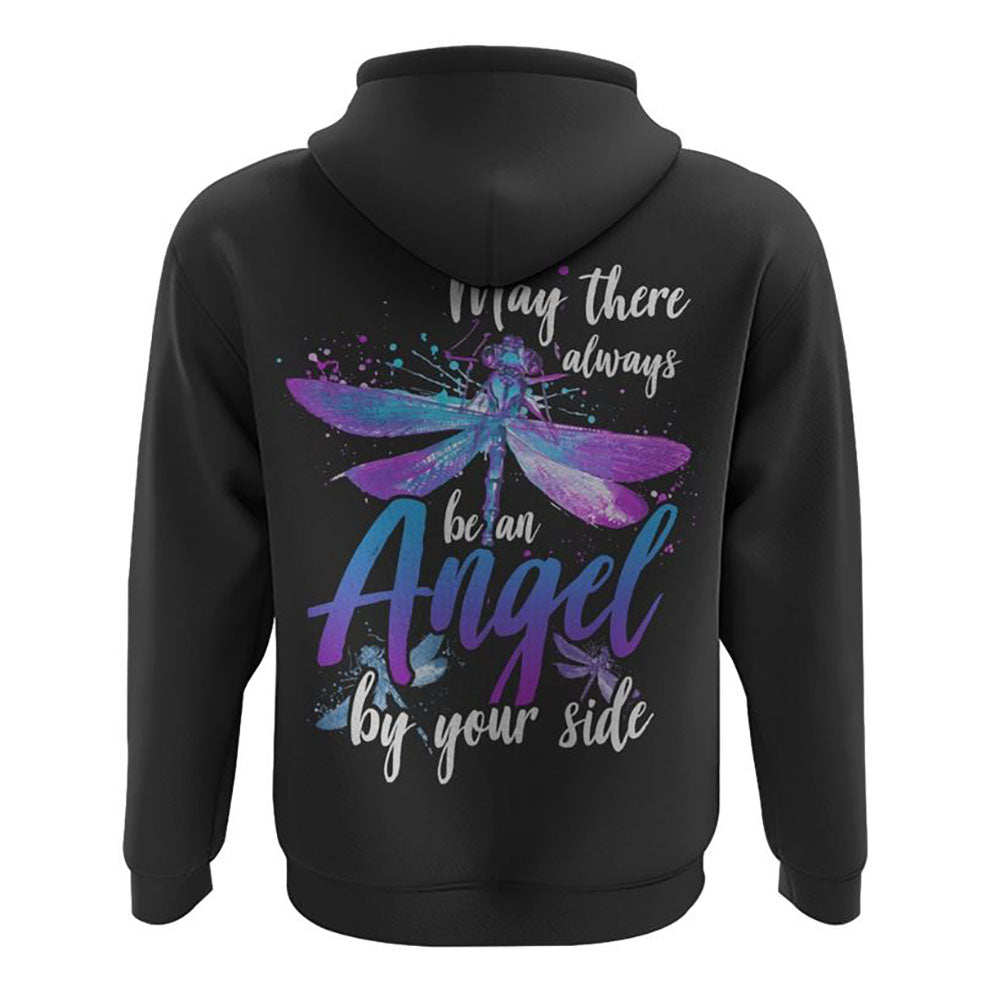 May There Be An Angel By Your Side Dragonfly Watercolor All Over Print 3D Hoodie, Christian Hoodie, Christian Sweatshirt, Bible Verse Shirt May There Be An Angel By Your Side Dragonfly Watercolor All Over Print 3D Hoodie, Christian Hoodie, Christian Sweatshirt, Bible Verse Shirt