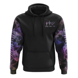 Just A Mom Under God Cross Wings All Over Print 3D Hoodie, Christian Hoodie, Christian Sweatshirt, Bible Verse Shirt