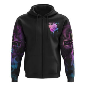 John Three Sixteen Faith Smoke Rose All Over Print 3D Hoodie Christian Hoodie Christian Sweatshirt Bible Verse Shirt 3 r5li2t.jpg