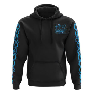 Jesus Moon Heaven All Over Print 3D Hoodie, Christian Hoodie, Christian Sweatshirt, Bible Verse Shirt