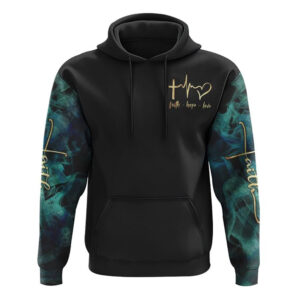 Jesus It’s Not Religion It’s A Relationship Mandala All Over Print 3D Hoodie, Christian Hoodie, Christian Sweatshirt, Bible Verse Shirt