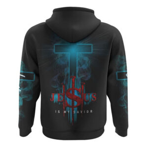 Jesus Is My Savior Cross Light Smoke All Over Print 3D Hoodie Christian Hoodie Christian Sweatshirt Bible Verse Shirt 2 mgmrdk.jpg