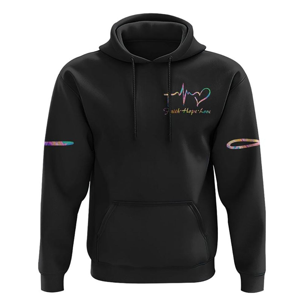 Jesus Is My Savior Colorful Wings Flag All Over Print 3D Hoodie, Christian Hoodie, Christian Sweatshirt, Bible Verse Shirt Jesus Is My Savior Colorful Wings Flag All Over Print 3D Hoodie, Christian Hoodie, Christian Sweatshirt, Bible Verse Shirt