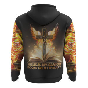 Jesus Is My Savior Books Are My Therapy Gold Faith Cross All Over Print 3D Hoodie, Christian Hoodie, Christian Sweatshirt, Bible Verse Shirt 1 Jesus Is My Savior Books Are My Therapy Gold Faith Cross All Over Print 3D Hoodie Christian Hoodie Christian Sweatshirt Bible Verse Shirt 2 bo0lsv.jpg