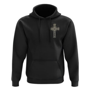 Irish By Blood American By Birth Wings Cross All Over Print 3D Hoodie, Christian Hoodie, Christian Sweatshirt, Bible Verse Shirt