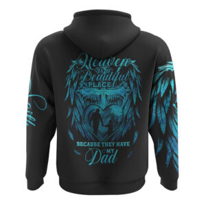 I Know Heaven Is A Beautiful Place Wings All Over Print 3D Hoodie Christian Hoodie Christian Sweatshirt Bible Verse Shirt 2 gkoury.jpg