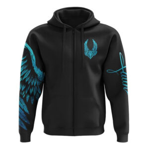 I Know Heaven Is A Beautiful Place Wings All Over Print 3D Hoodie Christian Hoodie Christian Sweatshirt Bible Verse Shirt 3 nstciv.jpg