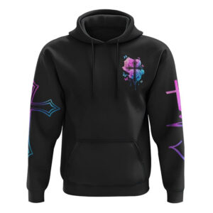 I Can Only Imagine Rose Cross Light All Over Print 3D Hoodie, Christian Hoodie, Christian Sweatshirt, Bible Verse Shirt