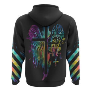 I Can Do All Things Through Christ Half Wings Colorful All Over Print 3D Hoodie Christian Hoodie Christian Sweatshirt Bible Verse Shirt 2 m9yjmb.jpg