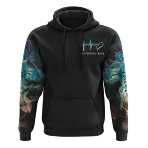 I Can Do All Things Lion Colorful All Over Print 3D Hoodie, Christian Hoodie, Christian Sweatshirt, Bible Verse Shirt