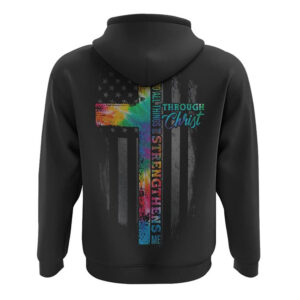 I Can Do All Thing Tie Dye Cross Half Text All Over Print 3D Hoodie Christian Hoodie Christian Sweatshirt Bible Verse Shirt 2 qn1pez.jpg
