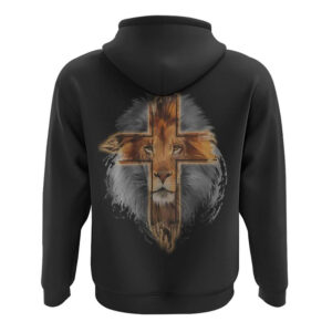 I Am Who You Say I Am Faith Cross Lion All Over Print 3D Hoodie Christian Hoodie Christian Sweatshirt Bible Verse Shirt 2 dea4km.jpg