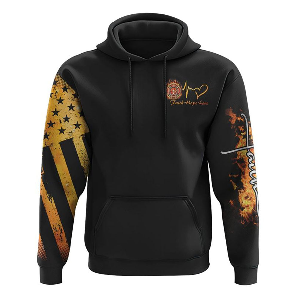 Firefighter Cross Wings All Over Print 3D Hoodie, Christian Hoodie, Christian Sweatshirt, Bible Verse Shirt Firefighter Cross Wings All Over Print 3D Hoodie, Christian Hoodie, Christian Sweatshirt, Bible Verse Shirt